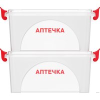 Ящик для хранения Альтернатива Аптечка с ручками М7371