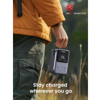 Портативная зарядная станция Ugreen PB770 48000mAh (серый) + брендированный брелок Ugreen