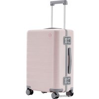 Чемодан-спиннер Ninetygo Manhattan Frame Luggage 20" (светло-розовый)