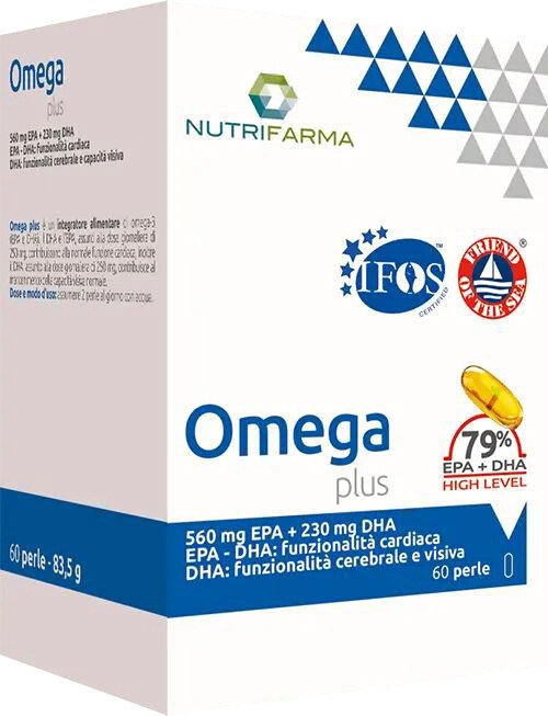 БАД Nutrifarma Omega Plus (60 капсул)