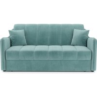 Диван Мебель-АРС Давос ППУ 180x200 см M2-111-12 (голубой Luna 089)