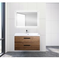  BelBagno Тумба под умывальник Aurora-900-2C-SO-RT (rovere tabacco)