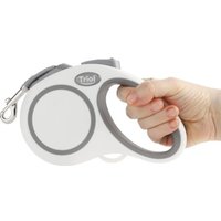 Поводок-рулетка Triol Urban 11121013 (M, 5м лента, белый)