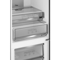 Холодильник Weissgauff WRK 195 D Full NoFrost Bru Steel Glass