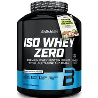 Протеин сывороточный (изолят) BioTech USA Iso Whey Zero (черный бисквит, 1816г)