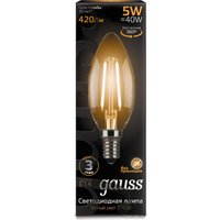 Светодиодная лампочка Gauss E14 5Вт 2700К 103801105 (10 шт)