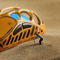 Игровая мышь Gravastar Mercury X Pro Special Edition Battle Worn-Yellow