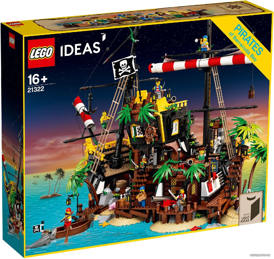 Конструктор LEGO Ideas 21322 Пираты Залива Барракуды