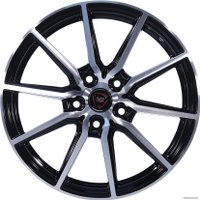Литые диски NZ R-03 16x6.5" 5x114.3мм DIA 67.1мм ET 46мм BKF