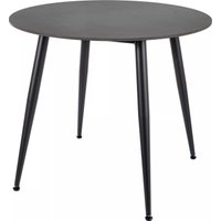 Кухонный стол Signal Rion 90 (черный/черный)