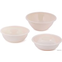 Набор мисок Альтернатива М8089 (бежевый)