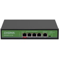 Неуправляемый коммутатор Digma DSP204G-1G-T80