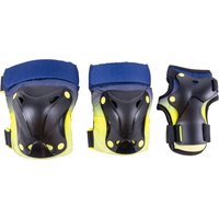 Комплект защиты Tech Team Safe Fit Teens 3.0 NN012026 (XL, зеленый/синий)