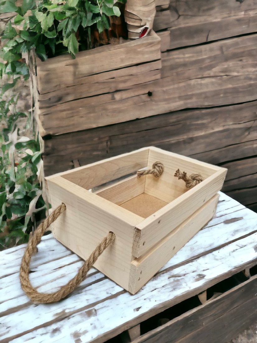 

Ящик Florbox Деревянный интерьерный 24.9×10.2×16.5 см (натуральный)