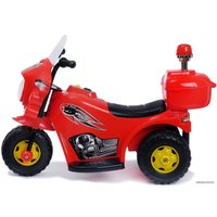 Электротрицикл Sima-Land Мотоцикл шерифа (красный)