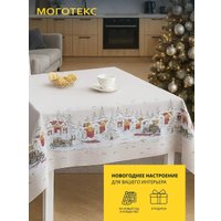Скатерть Моготекс Изба 02ШС8-42-КВ рис.1/5057/1 (220x150)