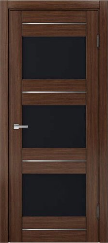 MDF-Techno Dominika 300 50x200 (орех вела/лакобель черный)