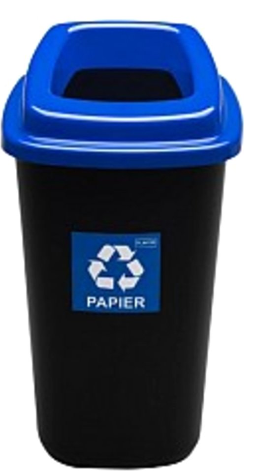 

Контейнер для раздельного сбора мусора Plafor Sort bin 9018160 (черный/голубой)