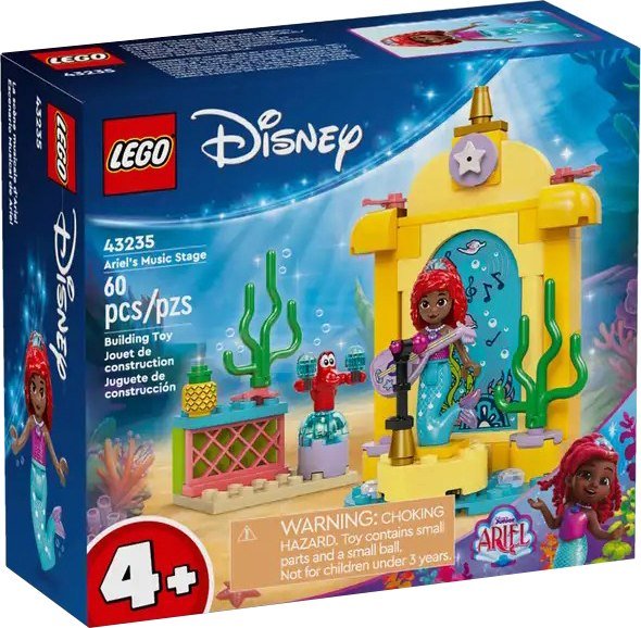 

Конструктор LEGO Disney Princess Музыкальная сцена Ариэль 43235