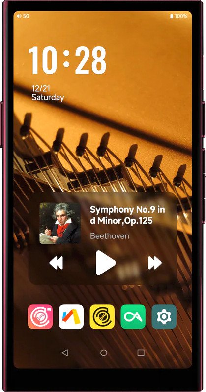 

Hi-Fi плеер HiBy R8 II (бордовый)
