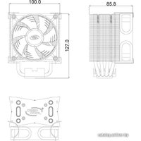 Кулер для процессора DeepCool ICEEDGE 400 XT