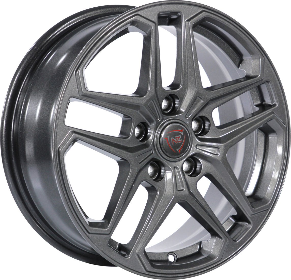 

Литые диски NZ R-04 16x6.5" 5x112мм DIA 57.1мм ET 46мм GRAPHITE