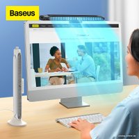 Колонный вентилятор Baseus Refreshing Monitor Clip-On & Stand-Up Desk Fan (белый)