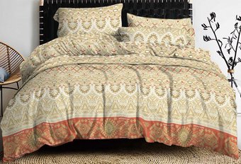 2-спальный комплект постельного белья АЭлита Текстильная симфония Водевиль 2.0 (макси полисатин)