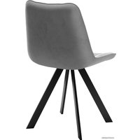 Стул DikLine 229 поворотный (B22 серый/ножки черные)