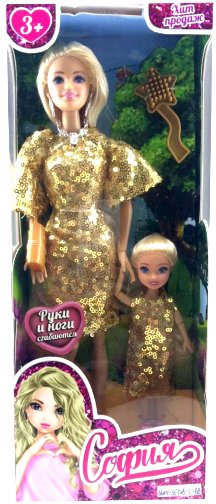 

Кукла Карапуз София и Анечка 66001-SET28-S-BB