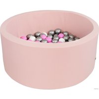 Сухой бассейн Misioo 90x30 200 шаров (светло-розовый)