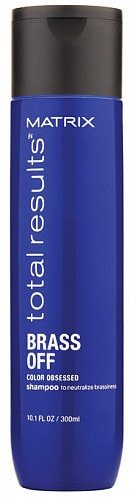 

Шампунь MATRIX Total Results Color Obsessed Brass Off холодный блонд 300 мл
