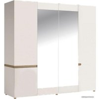 Шкаф распашной Anrex Linate 4D/TYP 23 А Белый/Сонома Трюфель