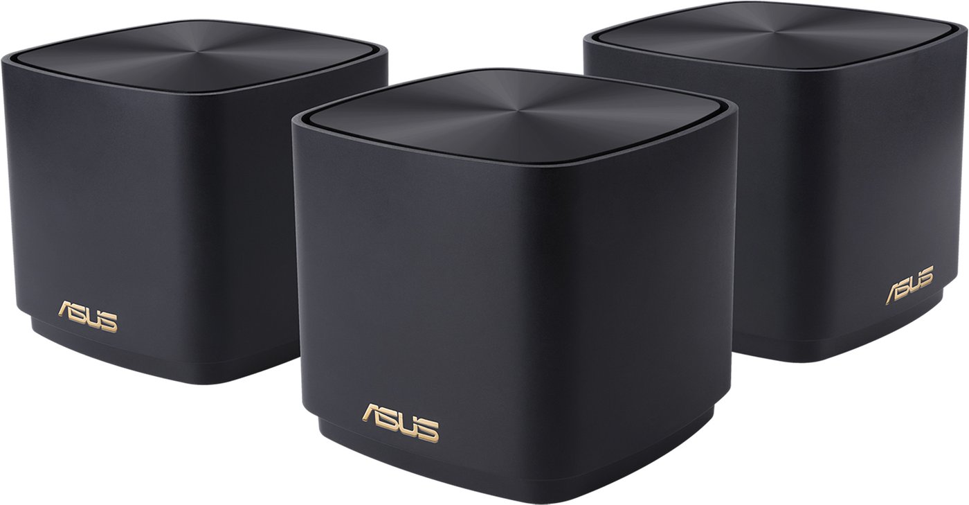 

Wi-Fi система ASUS ZenWiFi AX Mini XD4 (3 шт., черный)