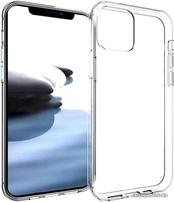 Чехол для телефона KST для iPhone 12 Pro Max (прозрачный)