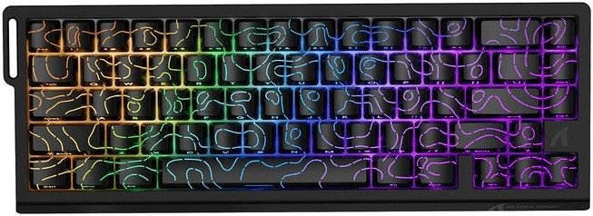 Клавиатура Attack Shark X68HE Pro (черный)