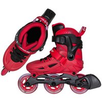 Роликовые коньки Powerslide Phuzion Universe 3 колеса (р. 37-40, красный)