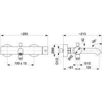Смеситель Armatura Moza 5034-020-31