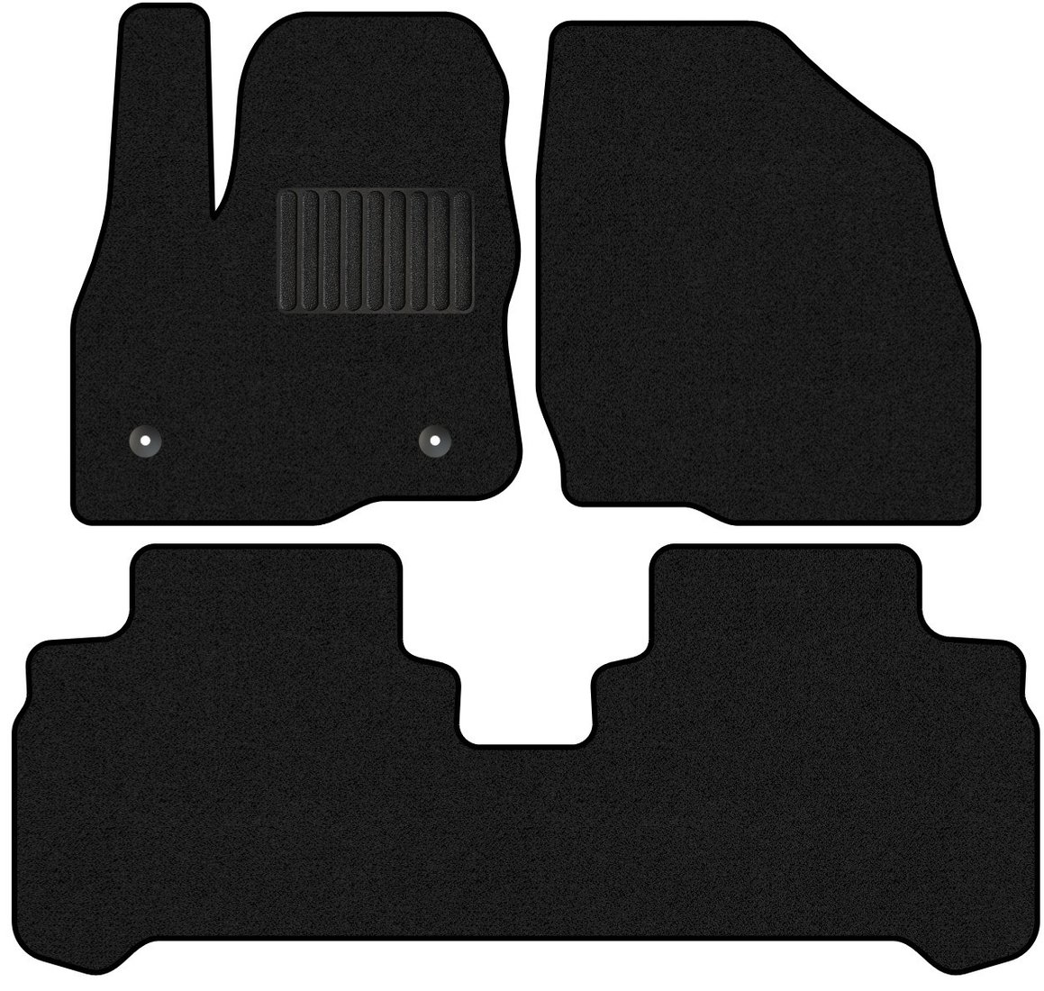 Комплект ковриков для авто Alicosta Chevrolet Bolt I (хэтчбек 5 дв) 2016 - 2021 (ворс)