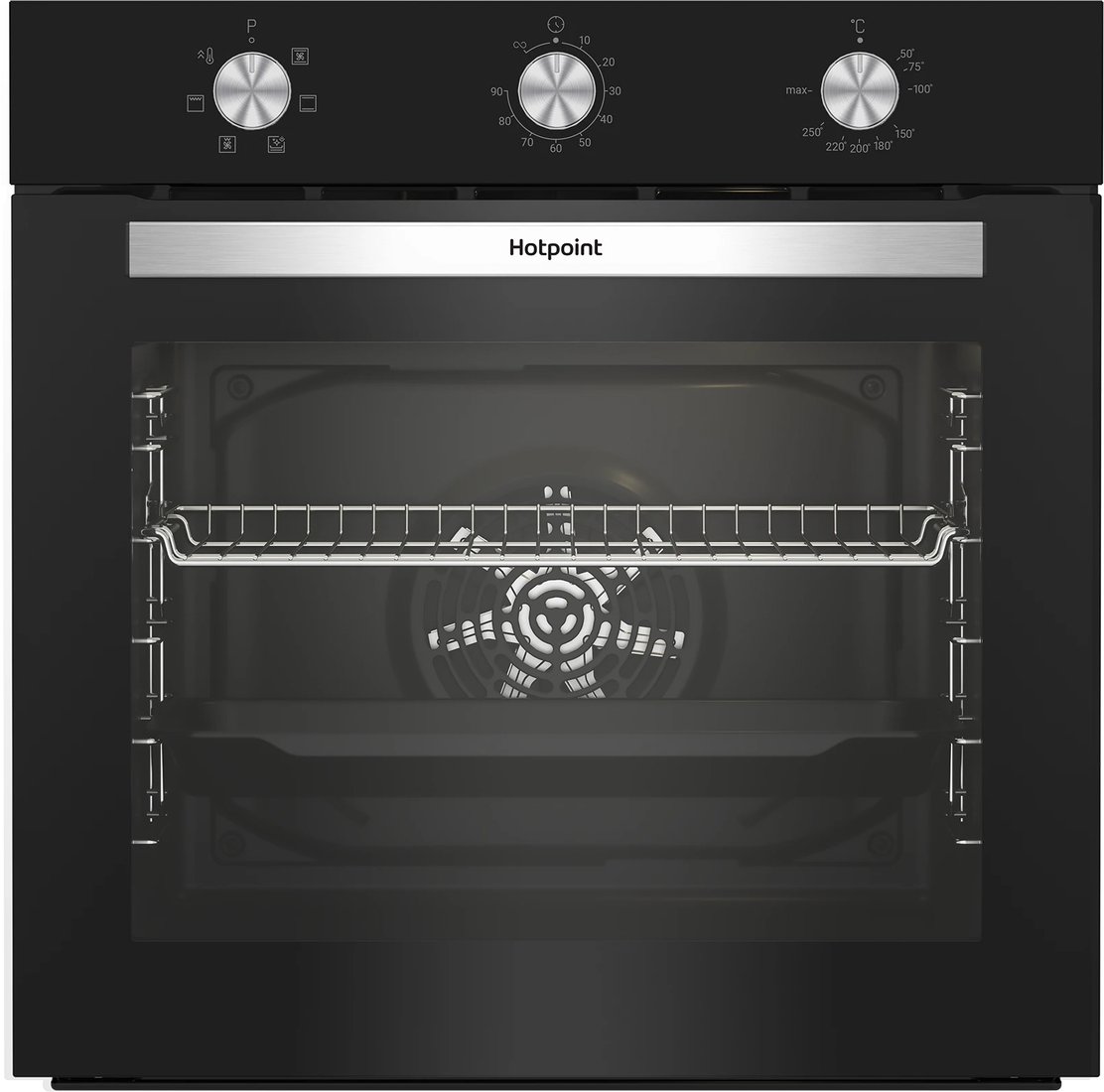 

Электрический духовой шкаф Hotpoint HETF 614 JH BL