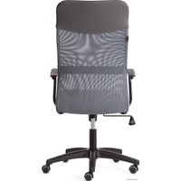 Офисное кресло TetChair Practic флок/кожзам (серый)
