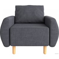 Интерьерное кресло Mio Tesoro Тулисия (Twist 20 Dark Grey)