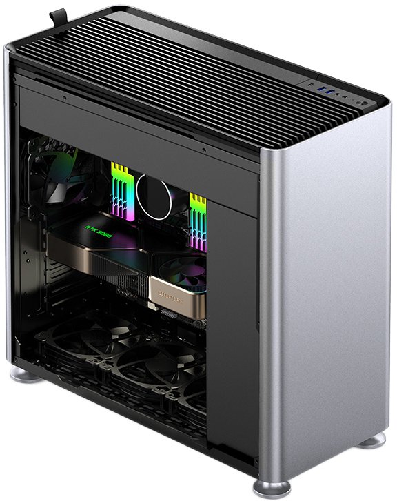 

Корпус Jonsbo Jonsplus i400-A (серебристый)