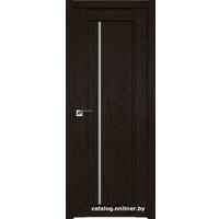 Межкомнатная дверь ProfilDoors 2.70XN L 60x190 (дарк браун, стекло матовое)