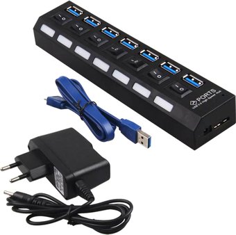 USB-хаб USBTOP USB Type-A - 7xUSB Type-A 556521