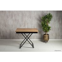 Стол-трансформер Levmar Accord D38/S53 (дуб вотан/черный)