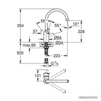 Смеситель Grohe Feel 32670DC0