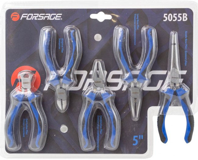 

Набор домашнего мастера FORSAGE F-5055B (5 предметов)