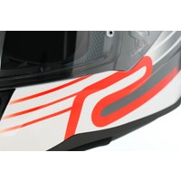 Мотошлем LS2 FF353 Rapid 2 Circuit (XL, белый/красный)