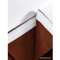 Комплект штор Loon Линен 1.5x2.7 м (коричневый, 2 шт)